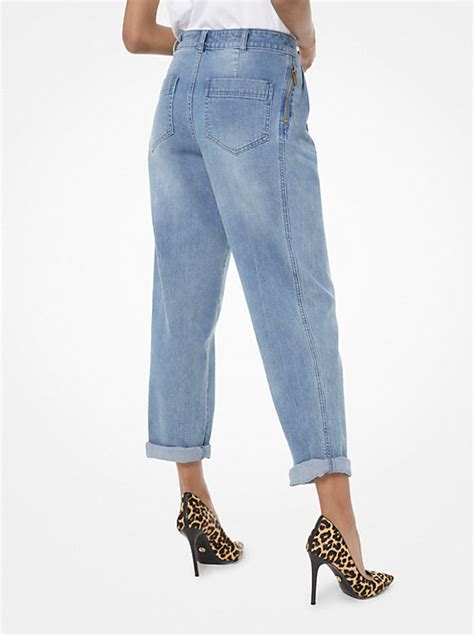 michael kors stretch denim carrot jeans|Michael Kors Acid.